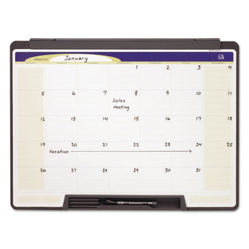 Quartet® Motion Portable Monthly Calendar, Dry Erase, 24 X 18 freeshipping - TVN Wholesale